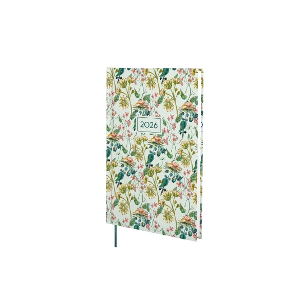 Finocam Dynamic Porto Design Agenda - Anual 2026 - Tapa Dura - Formato Y10 - 145x12x210mm - Semana Vista en Vertical - Tematica de Flores 1