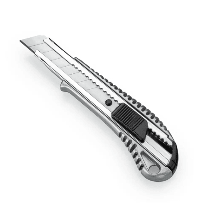 Dahle 10885 Profesional Cuter con Cuchilla de 18mm - Cuerpo Metalico - Mecanismo Automatico de Bloqueo - Guia Metalica 1