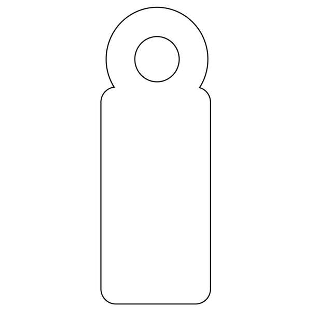 Apli Etiquetas Colgantes Blancas 7 x 19mm 200 U. 1