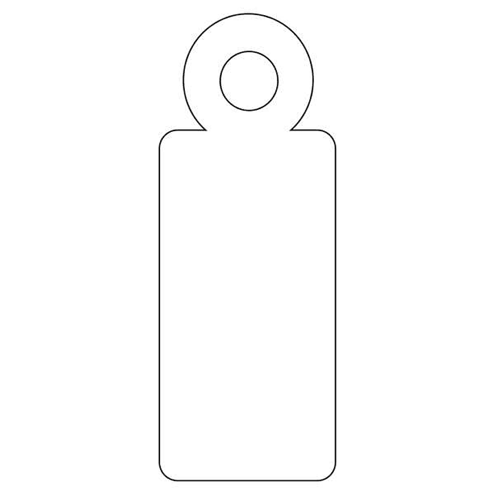 Apli Etiquetas Colgantes Blancas 9 x 24mm 200 U. 1