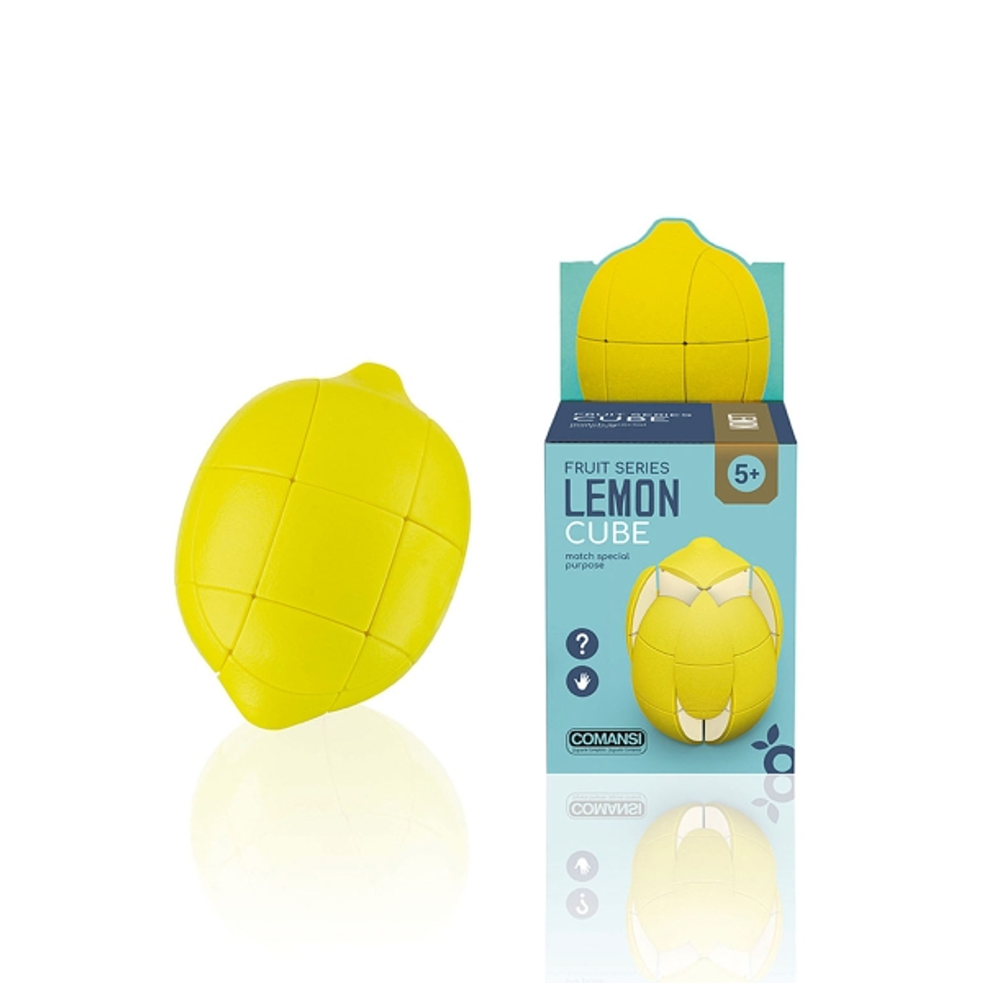 Comansi Fruitcube Rompecabezas Limón - Puzzle Rompecabeza - Inspirado en Fruta - Juego de Lógica - Juego Educativo 1