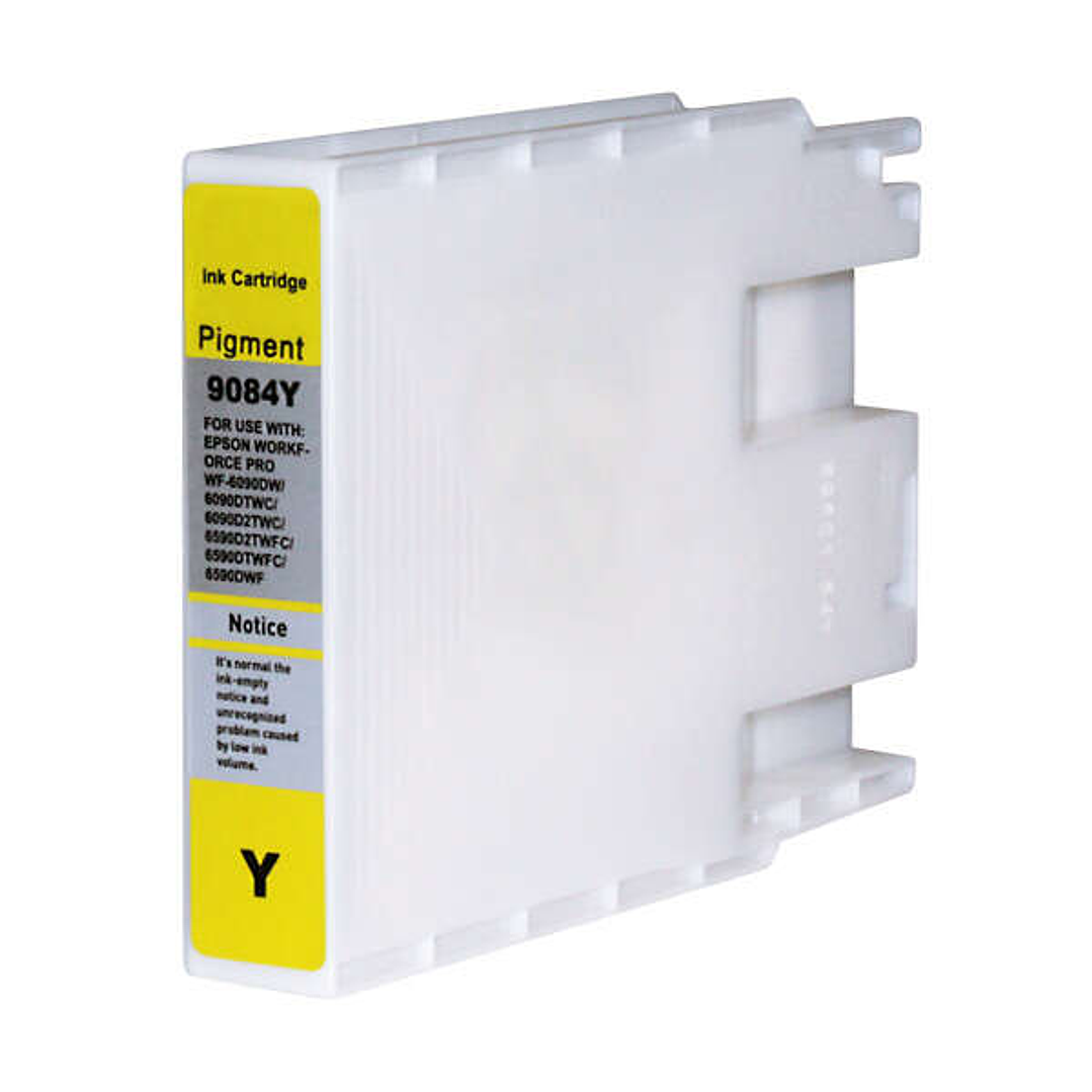 Epson T9084 Amarillo Cartucho de Tinta Pigmentada Generico - Reemplaza C13T908440 1