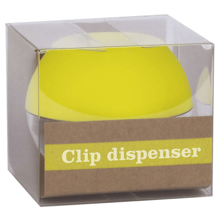Apli Fluor Collection Dispensador de Clips - Ø 70x60 mm - Tapa Magnetica 