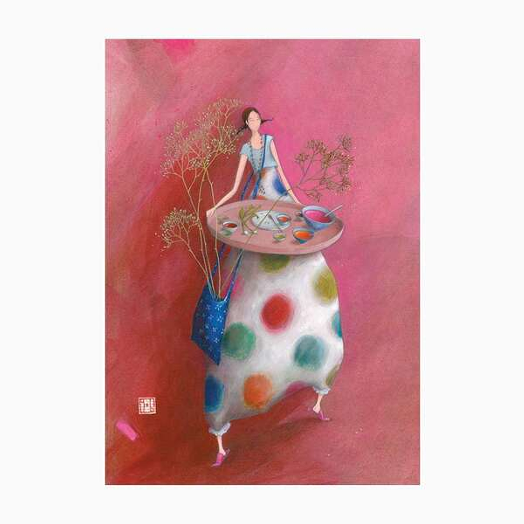 Pictura Gaëlle Boissonnard Cuaderno A5 Grapado - 15x21cm - 48 Paginas con Lineas - Papel con Certificacion FSC 1