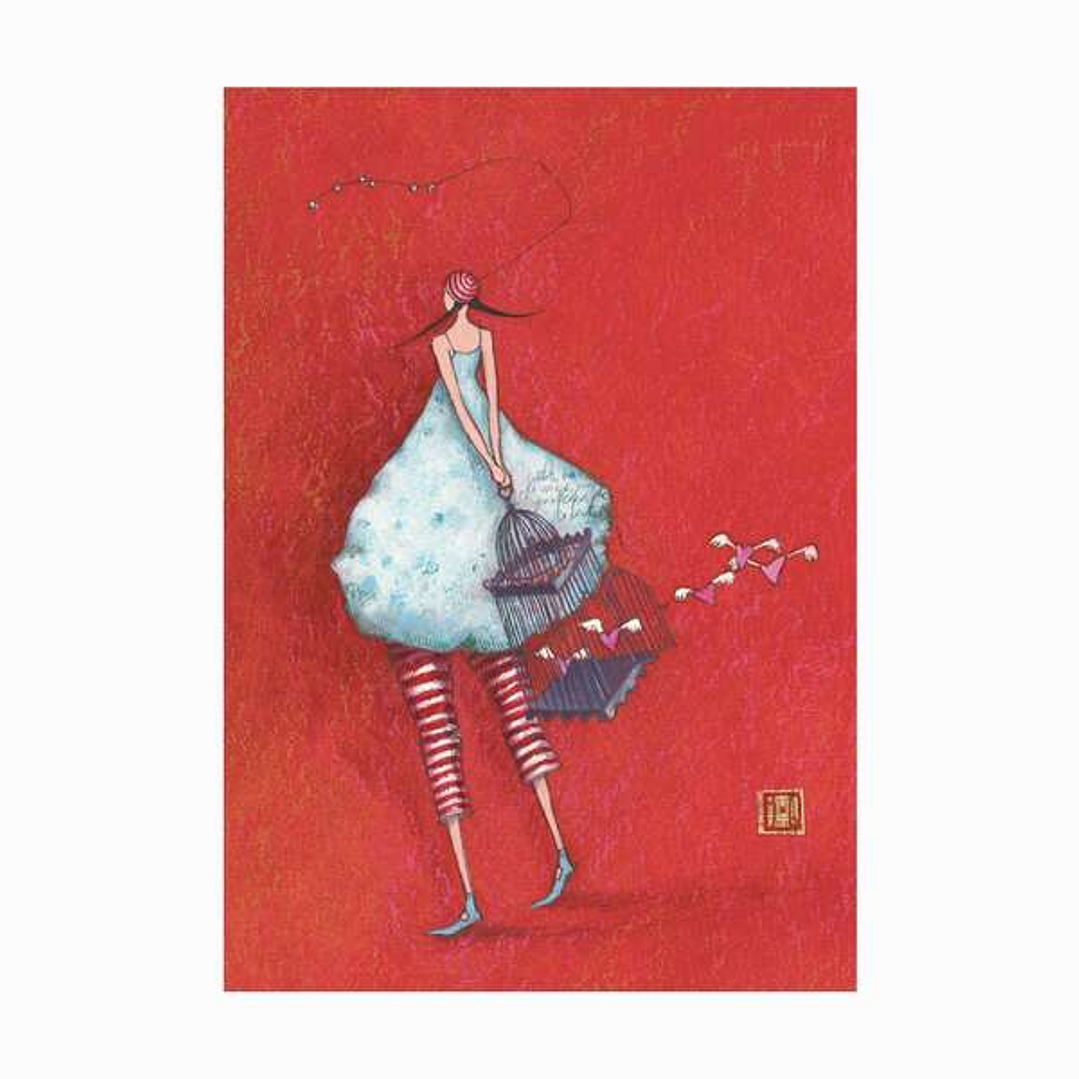 Pictura Gaëlle Boissonnard Cuaderno A6 Grapado - 105x150mm - 48 Paginas con Lineas - Papel Certificado FSC 1