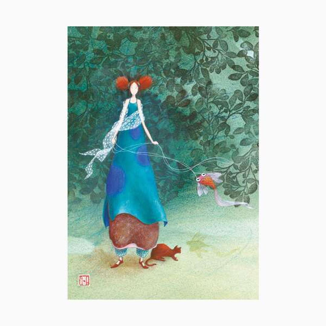 Pictura Gaëlle Boissonnard Cuaderno A6 Grapado - 10.5x15cm - 48 Paginas con Lineas - Papel con Certificacion FSC 1