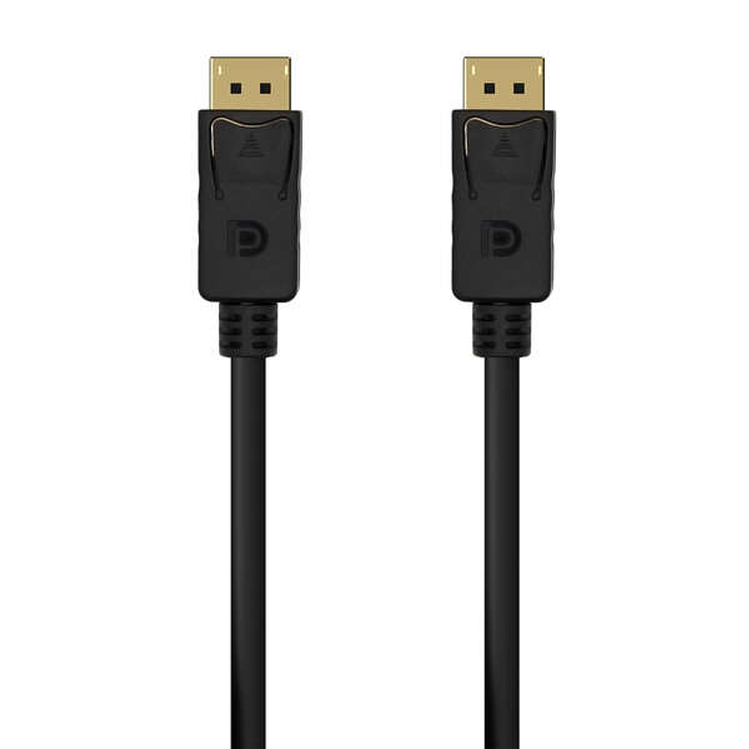 Aisens Cable DisplayPort V1.2 4K@60HZ - DP/M-DP/M - 0.5M - Color Negro 1