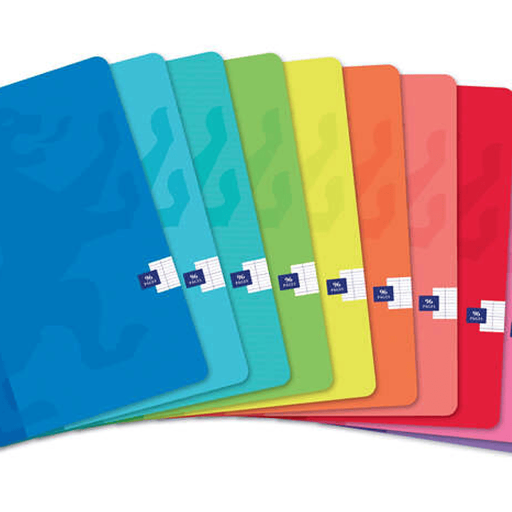 Oxford Classic Libreta Grapada A5+ Cuadricula Seyes - 48 Hojas con Margen - Tapa Blanda - Ideal para Tomar Apuntes - Colores Surtidos 1