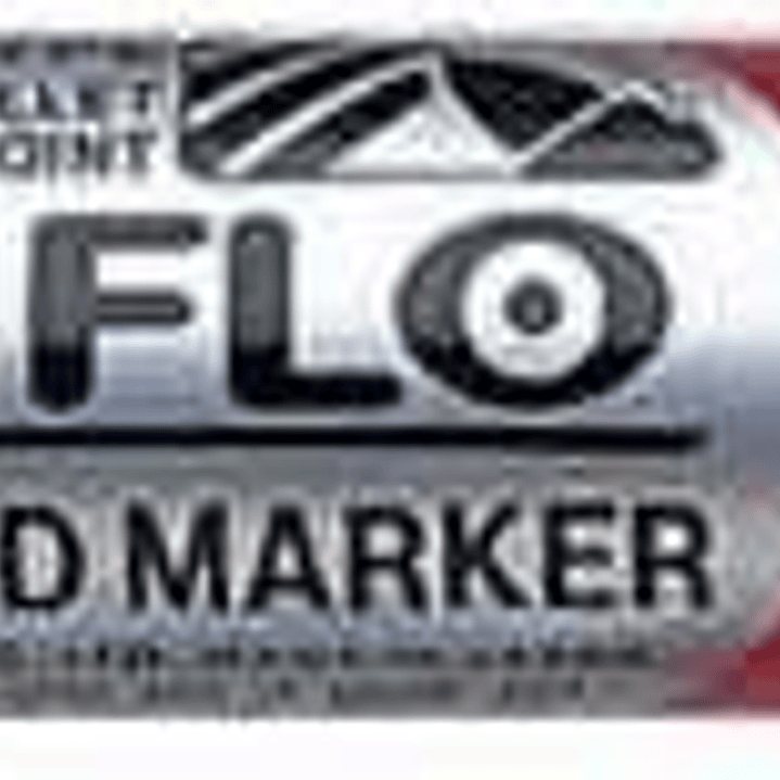 Pentel Maxiflo Rotulador para Pizarra Blanca - Regulacion del Flujo de Tinta - Punta Redonda - Ancho de Linea 2,5mm - 50% de Materiales Reciclados - C 1