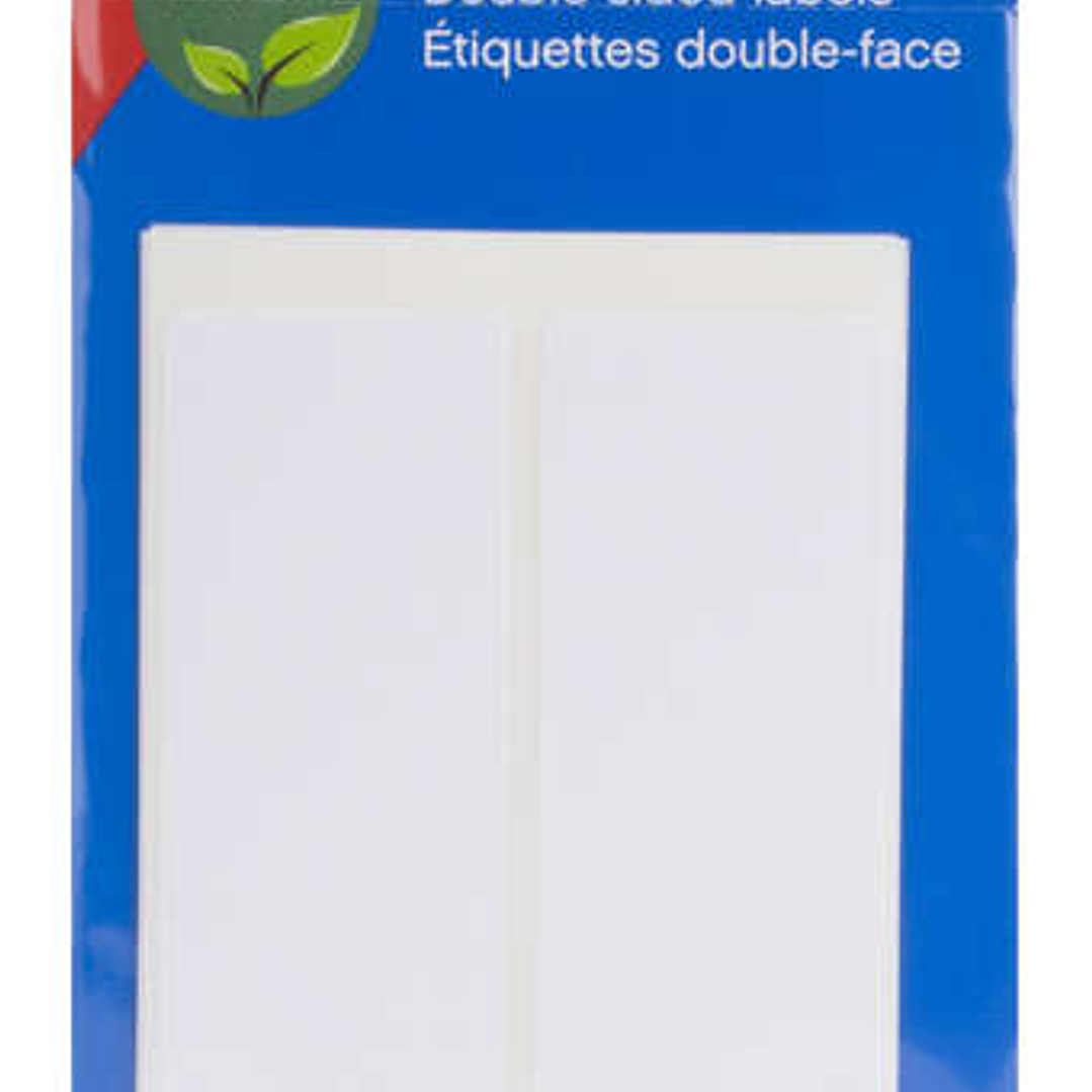 Apli Etiquetas Doble Frontal Blancas 31.0 x 100.0mm 1