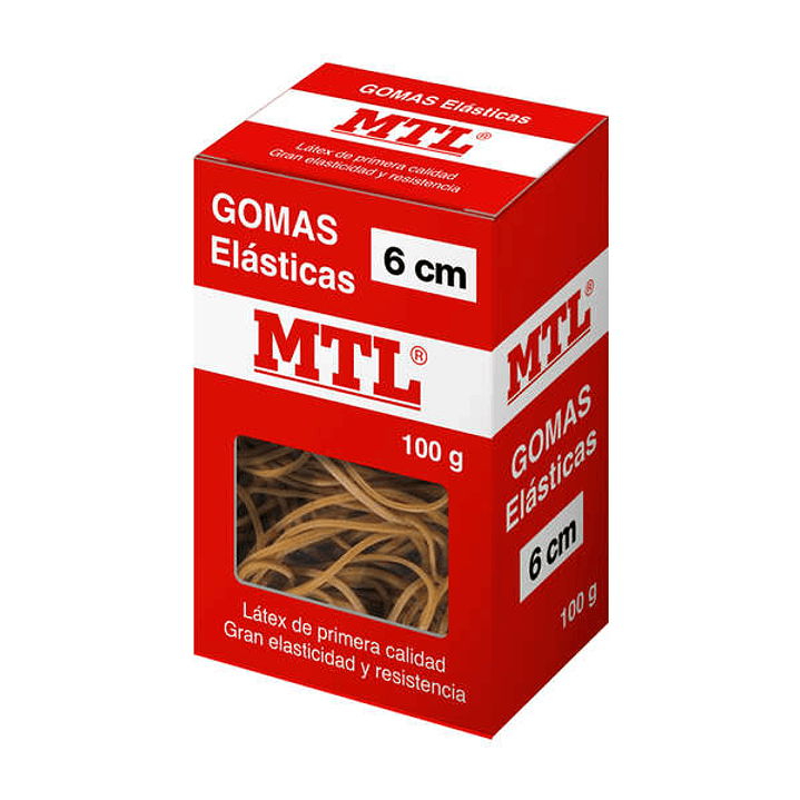 Dohe Goma de Borrar Resistente - 6cm de Longitud - Fabricada en Latex de Gran Elasticidad - Caja de 100gr 1