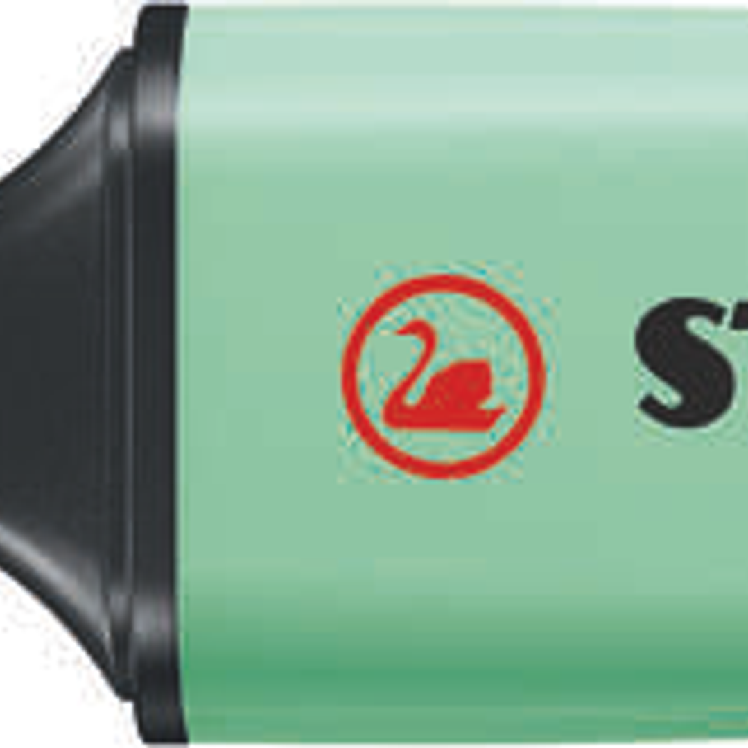 Stabilo Boss 70 Pastel Rotulador Marcador Fluorescente - Trazo entre 2 y 5mm - Recargable - Tinta con Base de Agua - Color Pizca de Menta 1