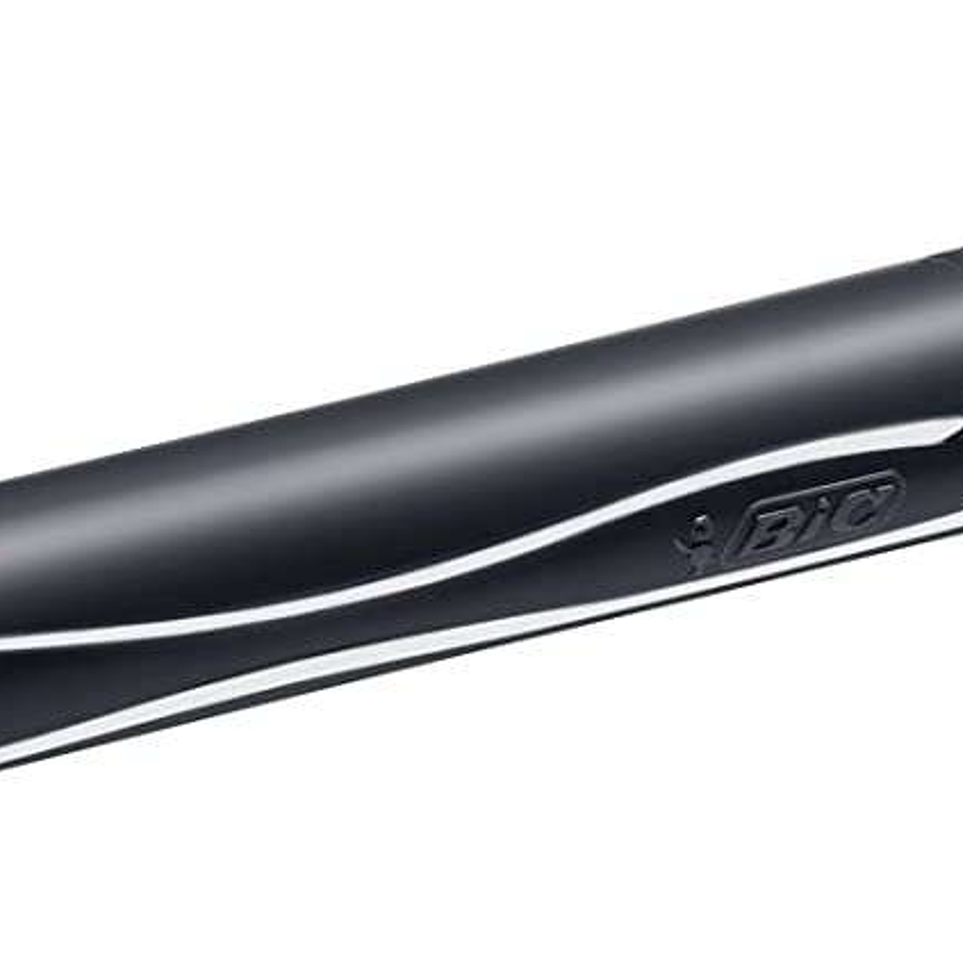 Bic Gel-Ocity Quick Dry Boligrafo de Gel Retractil - Punta Media de 0.7 mm - Tinta de Gel - Anti-Manchas - Secado Ultra Rapido - Color Negro 1