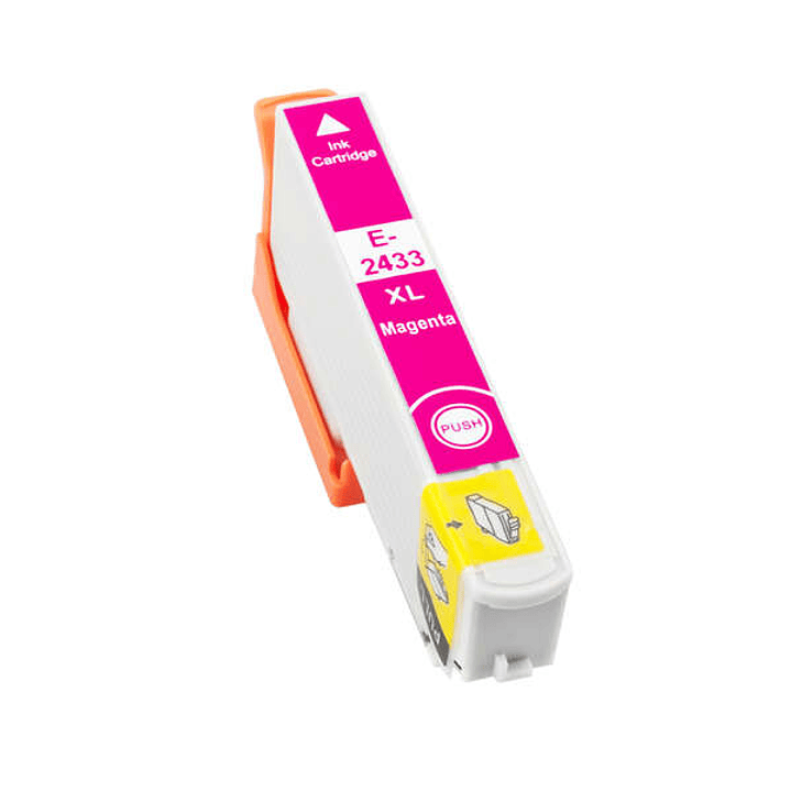 Epson T2433/T2423 (24XL) Magenta Cartucho de Tinta Generico - Reemplaza C13T24334012/C13T24234012 1