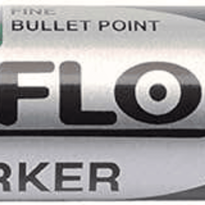 Pentel Maxiflo Rotulador para Pizarra Blanca - Punta de Bala - Ancho de Linea 2mm - Regulacion del Flujo de Tinta - 50% de Materiales Reciclados - Col 1
