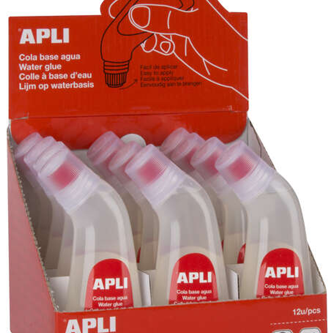Apli Cola Base Agua 70ml - Facil Aplicacion - Secado Rapido - Resistente al Agua - Transparente 1