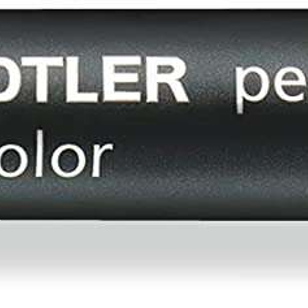 Staedtler Lumocolor 352 Rotulador Permanente - Punta Redonda - Trazo 2mm Aprox - Capuchon con Clip - Secado Rapido - Color Verde 1