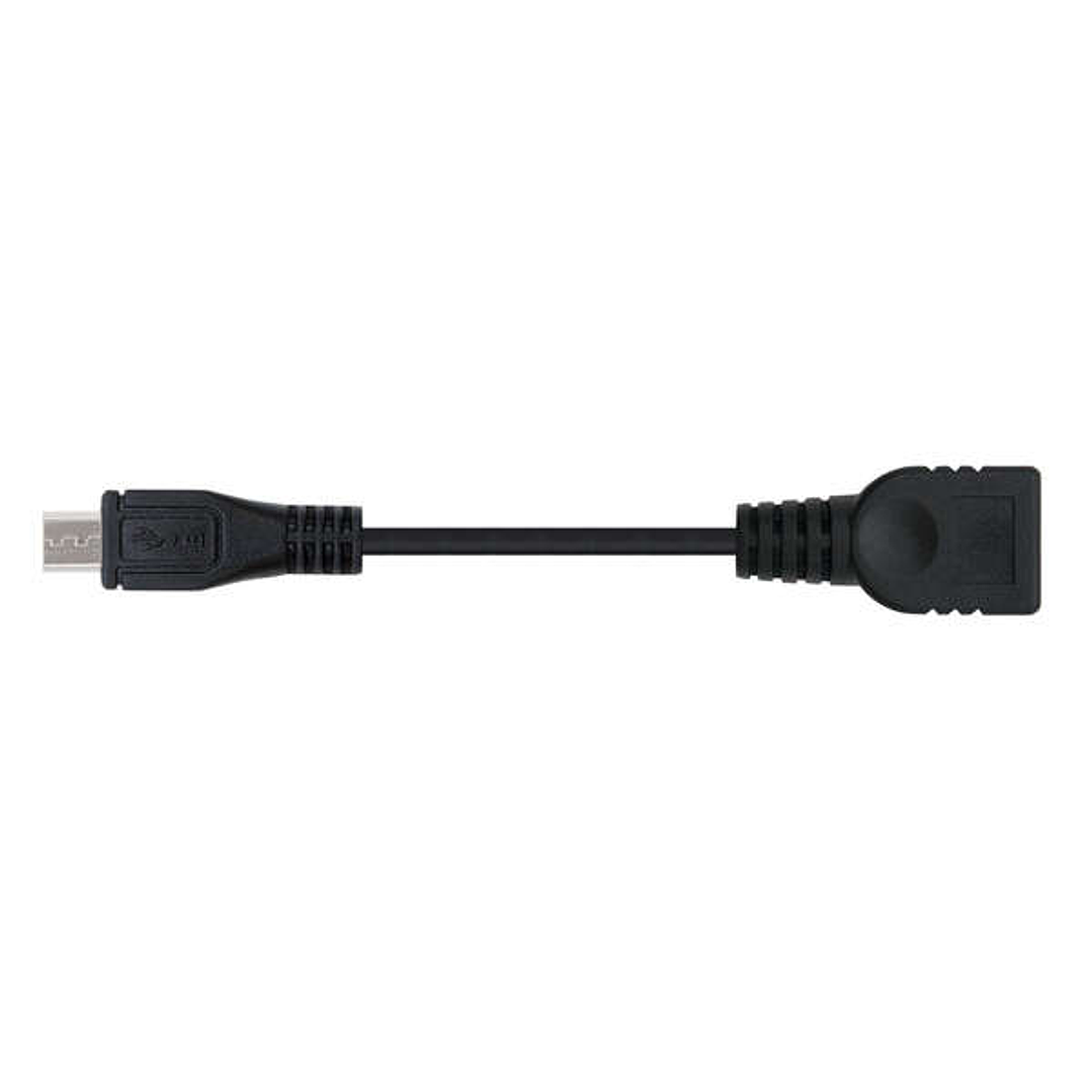 Nanocable Cable Micro USB 2.0 OTG Macho a USB-A Hembra 15cm 1