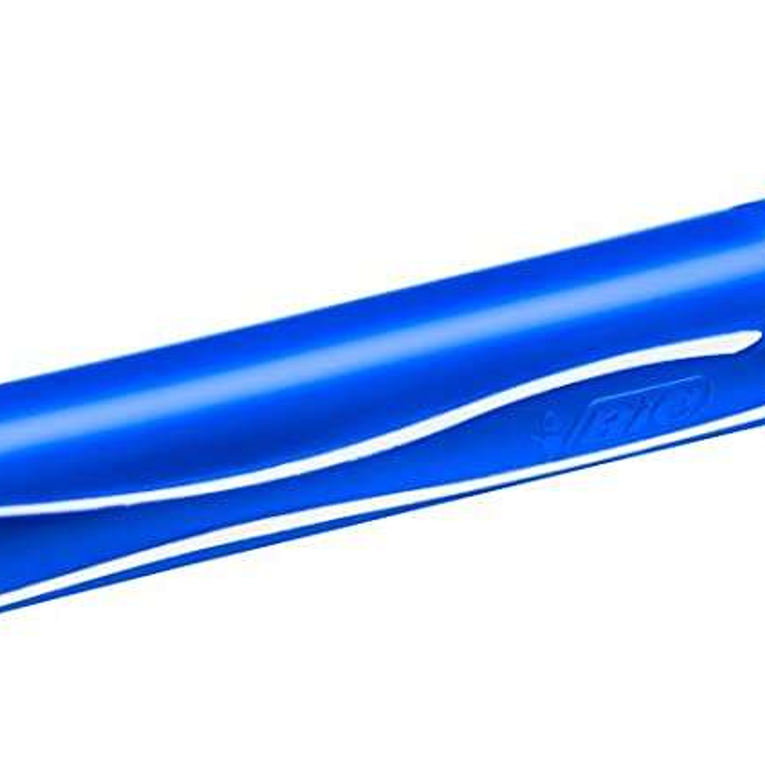 Bic Gel-Ocity Quick Dry Boligrafo de Gel Retractil - Punta Media de 0.7 mm - Tinta de Gel - Anti-Manchas - Secado Ultra Rapido - Color Azul 1