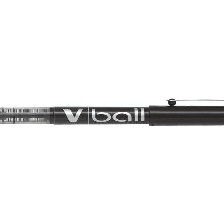Pilot Boligrafo de tinta liquida V Ball 07 Rollerball - Punta de bola redonda 0.7mm - Trazo 0.5mm - Color Negro 1