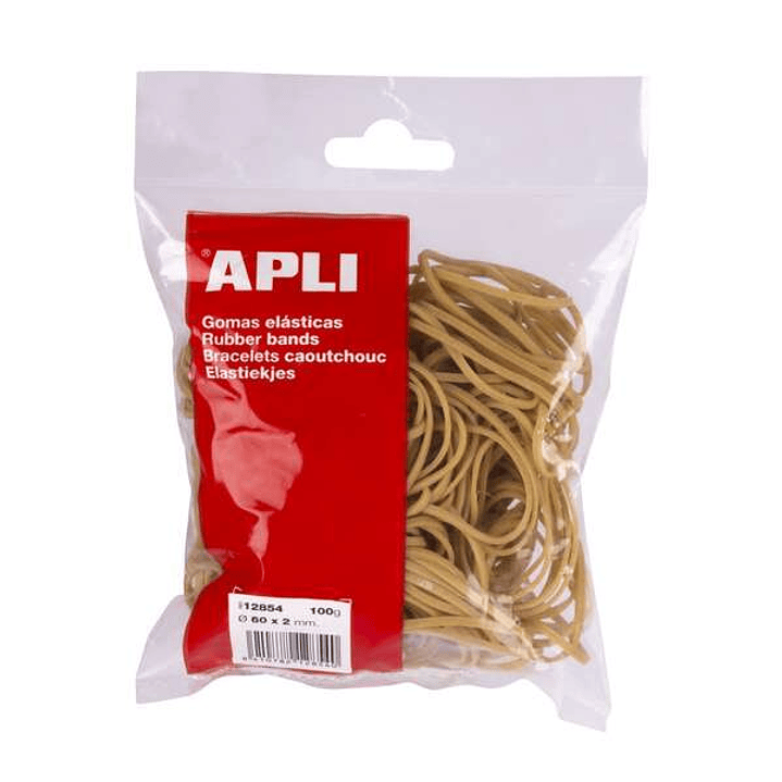 Apli Gomas Elasticas Ø 60 x 2 mm - Alta Calidad - Bolsa con 100g 1