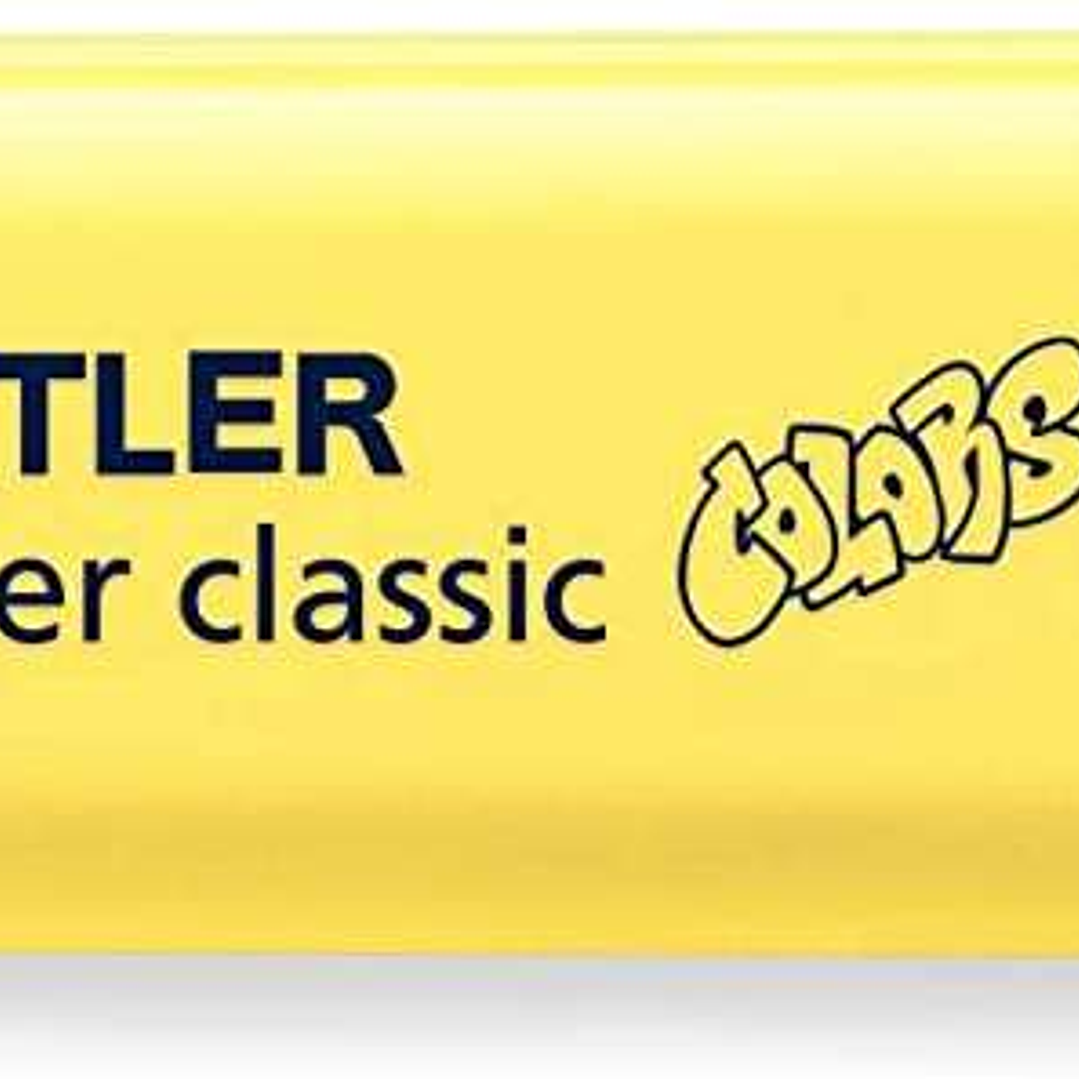 Staedtler Textsurfer Classic 364 Pastel Marcador Fluorescente - Punta Biselada - Trazo entre 1 - 5mm - Tinta con Base de Agua - Color Amarillo Girasol 1