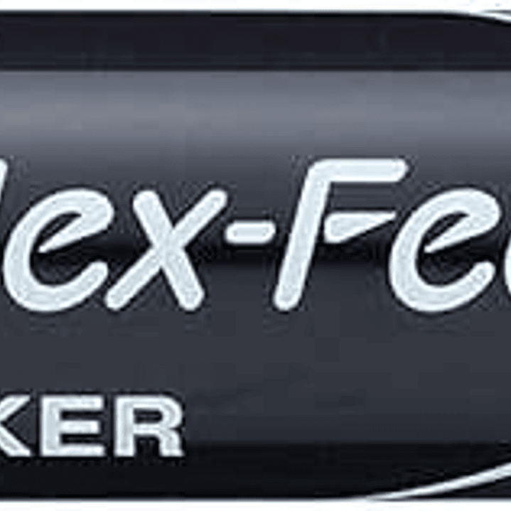 Pentel Maxiflo Flex-Feel Rotulador para Pizarra Blanca - Punta Flexible 4.6mm - Trazo de 1 a 5mm - Dosificacion de Tinta mediante Embolo - Color Azul 1