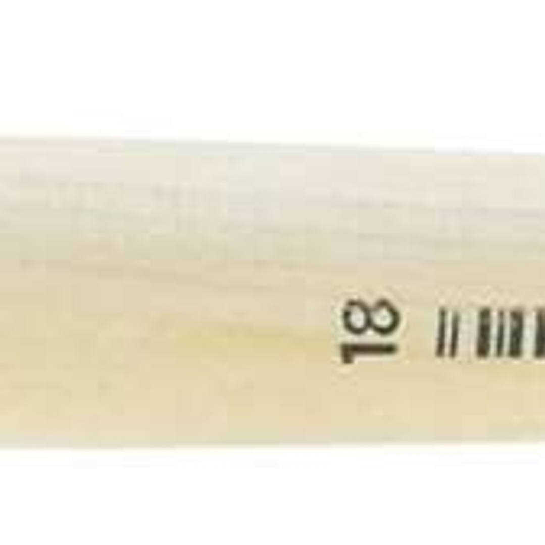 Pelikan Pincel Serie 613F N. 18 - Pelo Natural - para Colores Pastosos - Oleo, Acrilico y Tempera - Mango de Madera 1