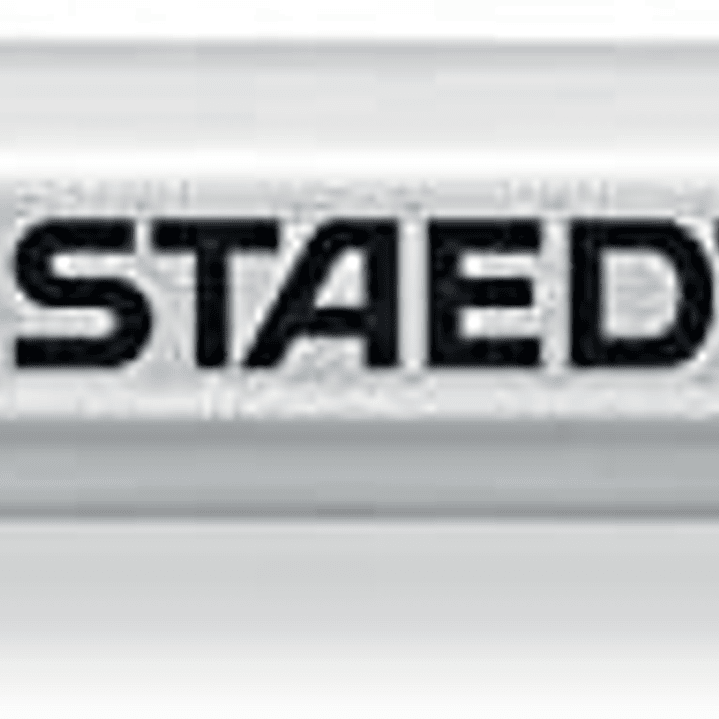 Staedtler Lumocolor 108 Lapiz de Color Hexagonal - Especial para Superficies Lisas - Marcado Opaco - Color Rojo 1