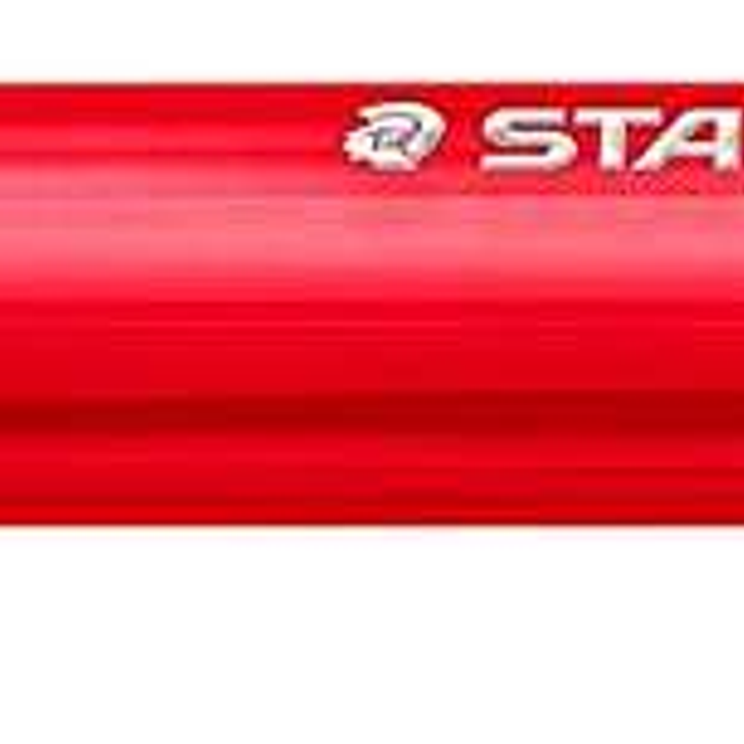 Staedtler Ball 432 Boligrafo Punta de Bola - Punta 0.45mm - Tinta Indeleble - Color Rojo 1