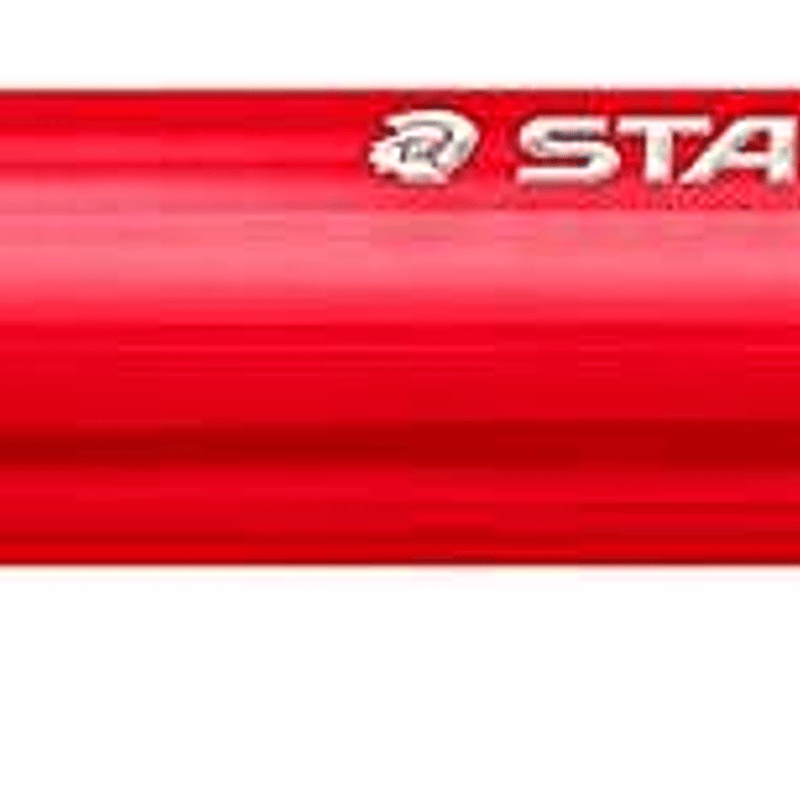 Staedtler Ball 432 Boligrafo Punta de Bola - Punta 0.45mm - Tinta Indeleble - Color Rojo 1