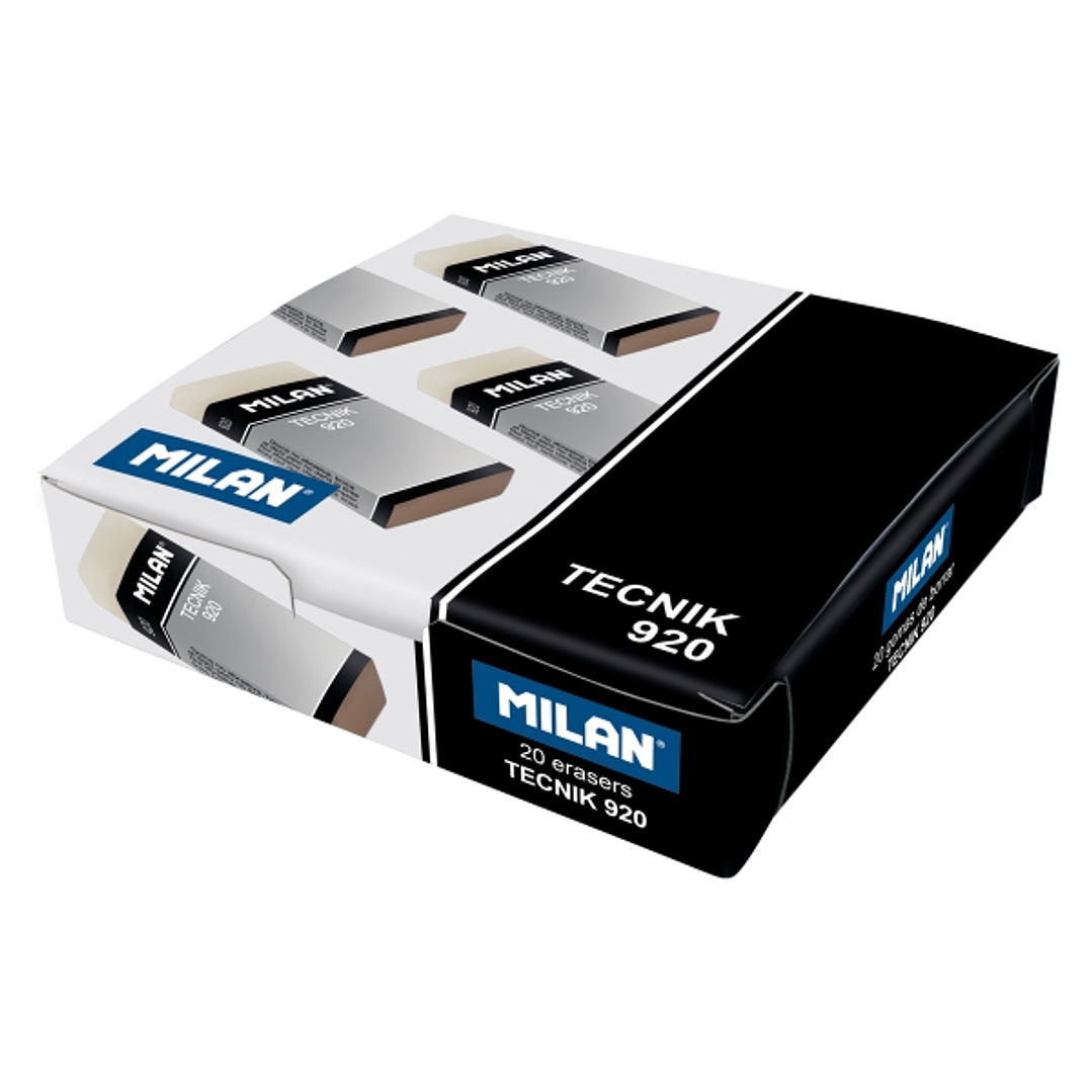 Milan Tecnik 920 Gomas de Borrar - Color Gris 1