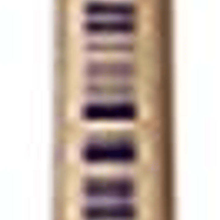 Pelikan Pincel Serie 613F Nº6 - Pincel de Punta Plana de Pelo Natural - para Colores Pastosos - Ideal para Pinturas al Oleo, Acrilico y Tempera - Mang 1