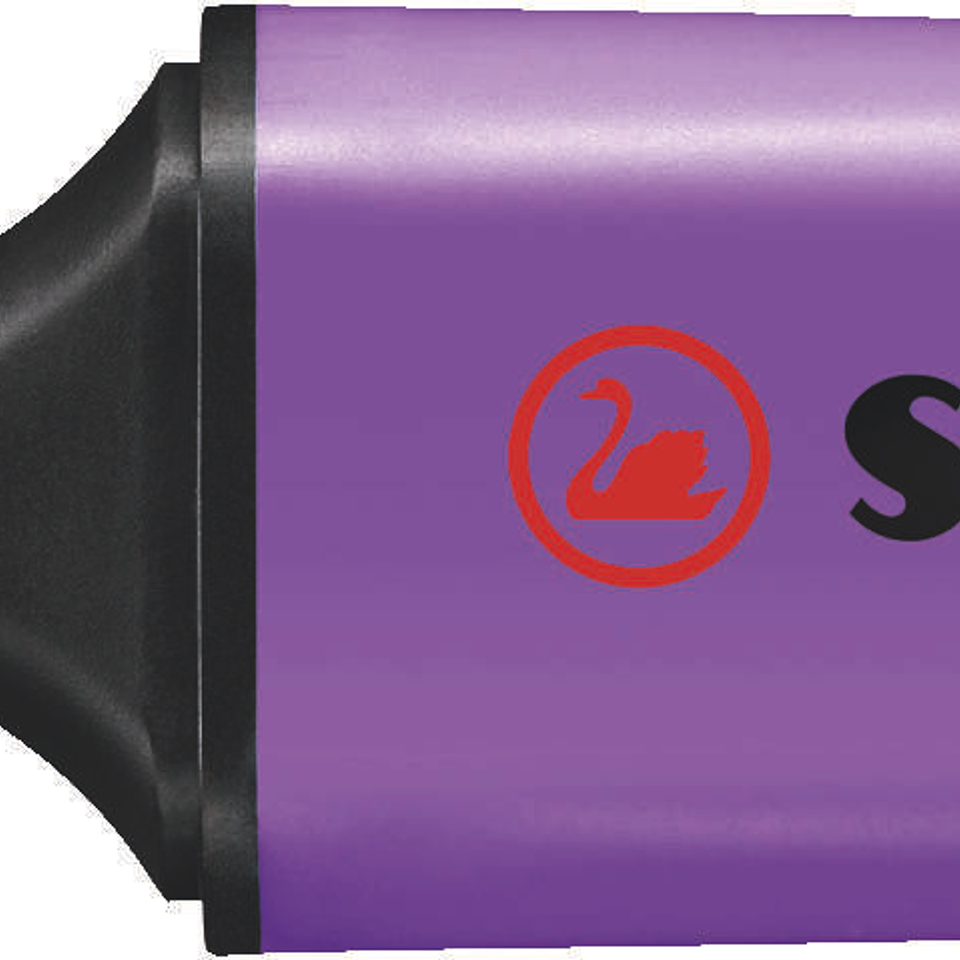 Stabilo Boss 70 Rotulador Marcador Fluorescente - Trazo entre 2 y 5mm - Recargable - Tinta con Base de Agua - Color Violeta Fluorescente 1