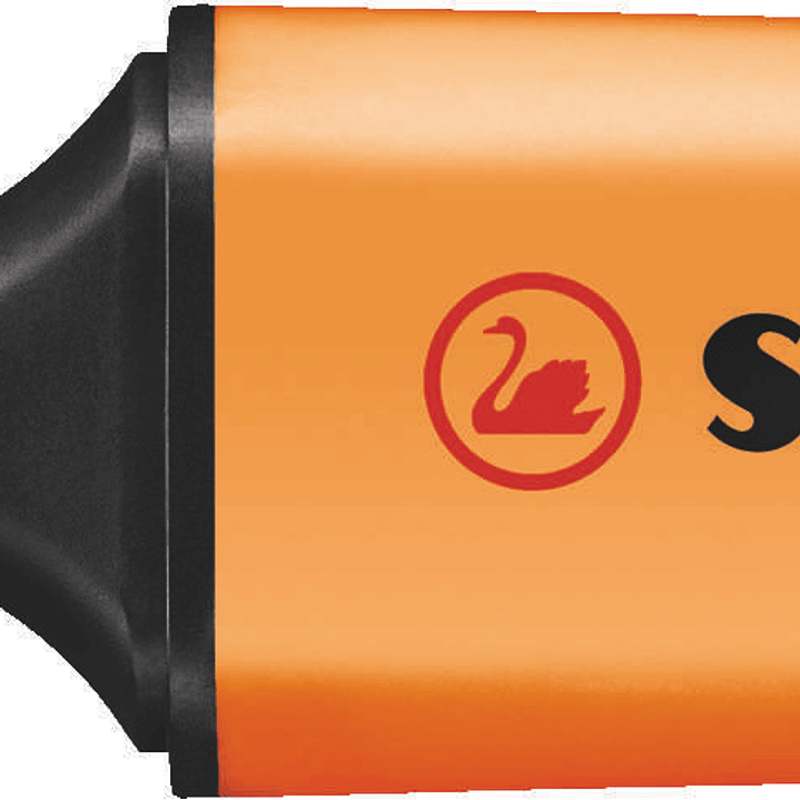 Stabilo Boss 70 Rotulador Marcador Fluorescente - Trazo entre 2 y 5mm - Recargable - Tinta con Base de Agua - Color Naranja Fluorescente 1