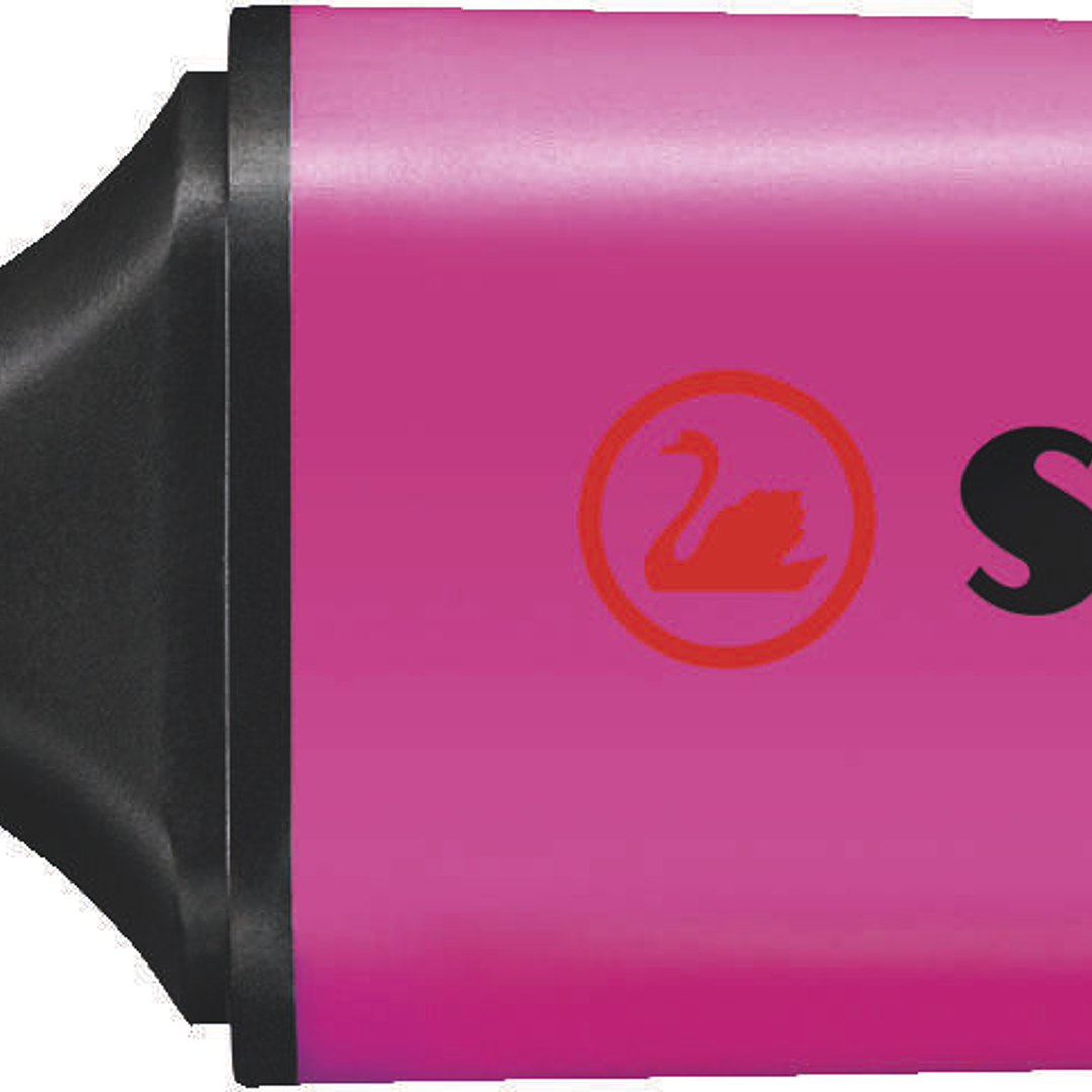 Stabilo Boss 70 Rotulador Marcador Fluorescente - Trazo entre 2 y 5mm - Recargable - Tinta con Base de Agua - Color Magenta Fluorescente 1