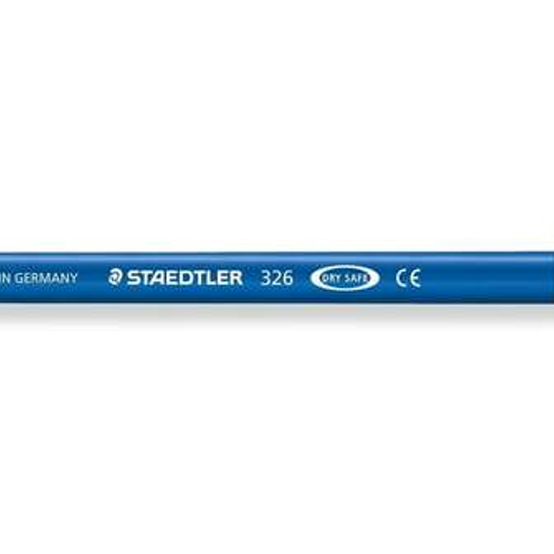 Staedtler Noris 326 Rotulador de Punta Fina - Trazo 1mm Aprox - Tina Base de Agua - Color Azul 1