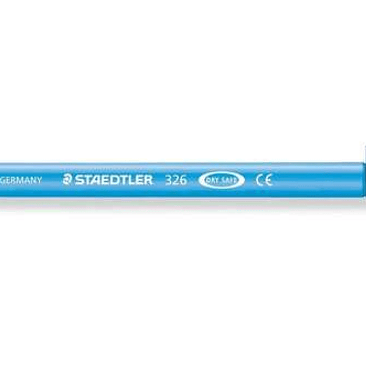 Staedtler Noris 326 Rotulador de Punta Fina - Trazo 1mm Aprox - Tina Base de Agua - Color Azul Claro 1