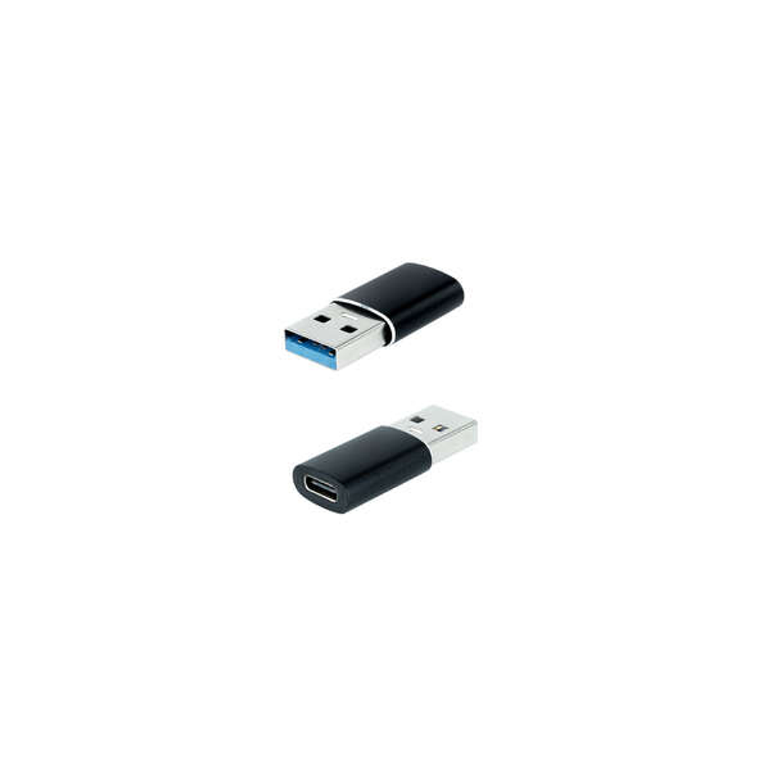 Nanocable Adaptador USB-A 3.1 Macho a USB-C Hembra 1