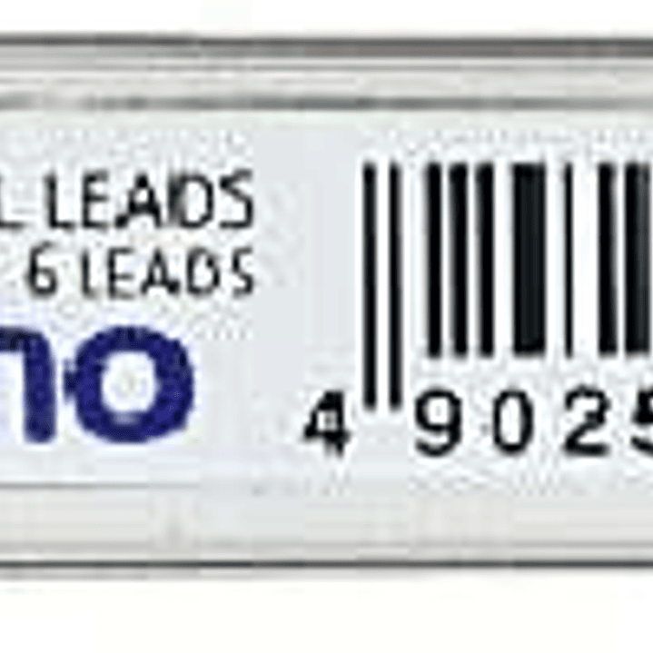 Pilot Pack de 6 Minas para Portaminas Color Eno H-197 0.7mm - Minas Color Azul 1