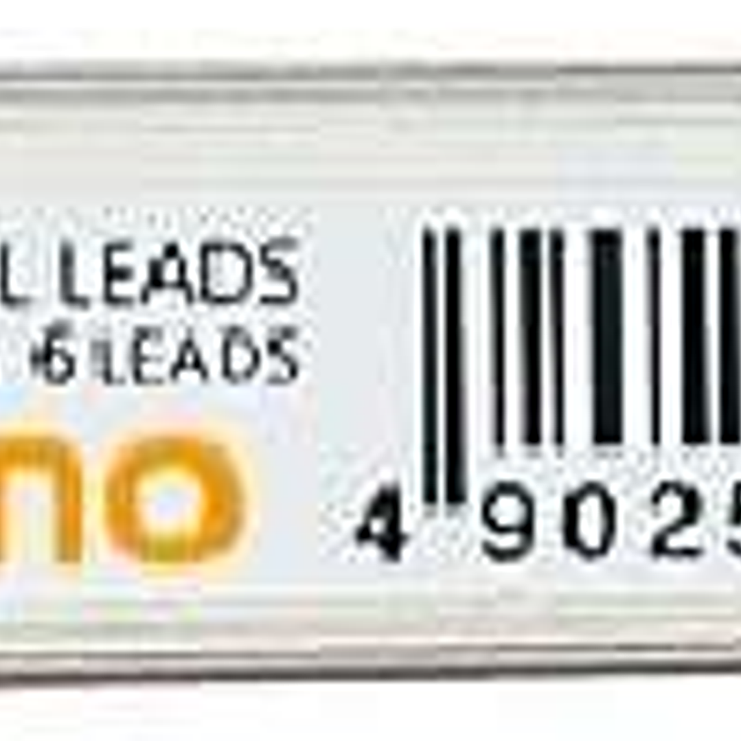 Pilot Pack de 6 Minas para Portaminas Color Eno H-197 0.7mm - Minas Color Amarillo 1