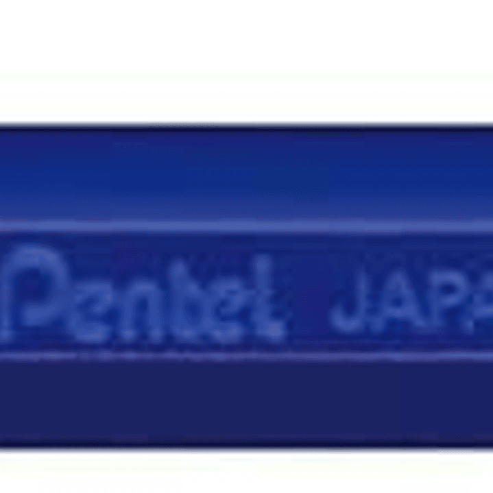 Pentel Mattehop Boligrafo de Bola - Punta 1mm - Trazo 0.5mm - Tinta de Gel Opaca - Fabricado con 55% de Materiales Reciclados - Color Azul 1