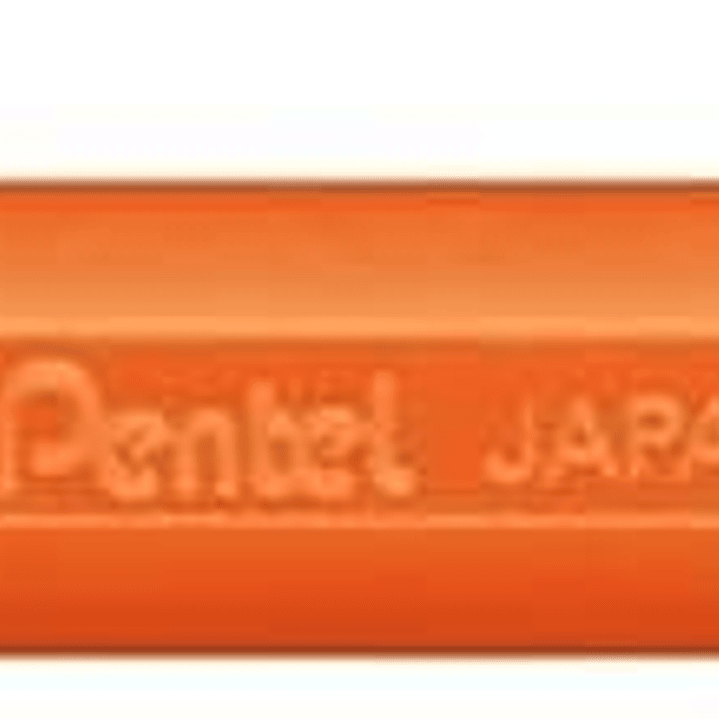 Pentel Mattehop Boligrafo de Bola - Punta 1mm - Trazo 0.5mm - Tinta de Gel Opaca - Fabricado con 55% de Materiales Reciclados - Color Naranja 1