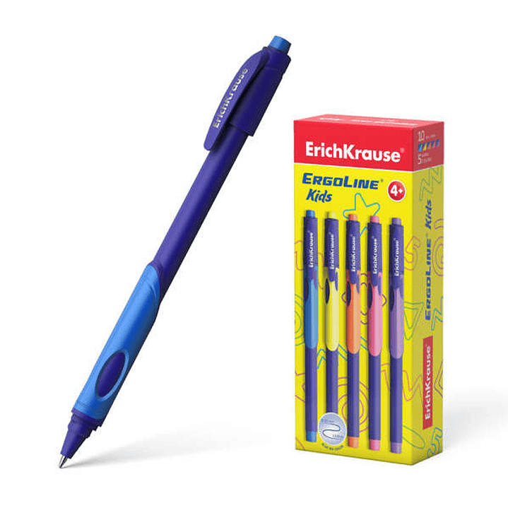 Erichkrause Boligrafo Ergoline Kids - Ultra Glide Technology - Tinta Color Azul 1