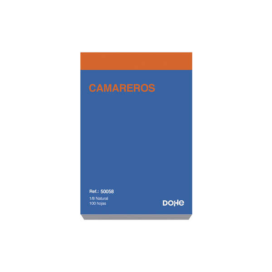 Dohe Talonarios Preimpresos a Dos Tintas - Octavo Natural - 100 Hojas 1