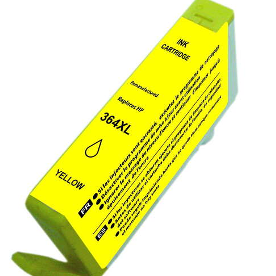 Generico HP 364XL Amarillo Cartucho de Tinta - Reemplaza CB325EE/CB320EE 1