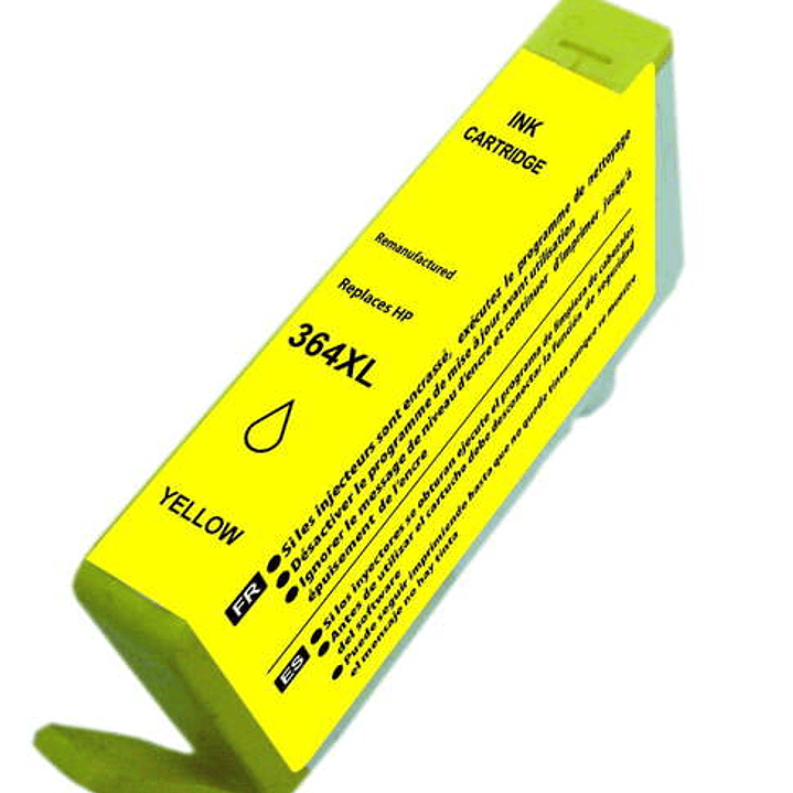 Generico HP 364XL Amarillo Cartucho de Tinta - Reemplaza CB325EE/CB320EE 1