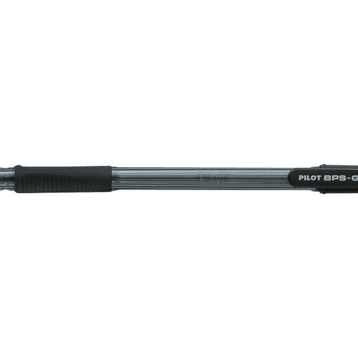 Pilot BPS-GP Boligrafo Recargable con Punta Extra Ancha de 1.60mm - Trazo de 0.33mm - Grip de Agarre - Color Negro 1