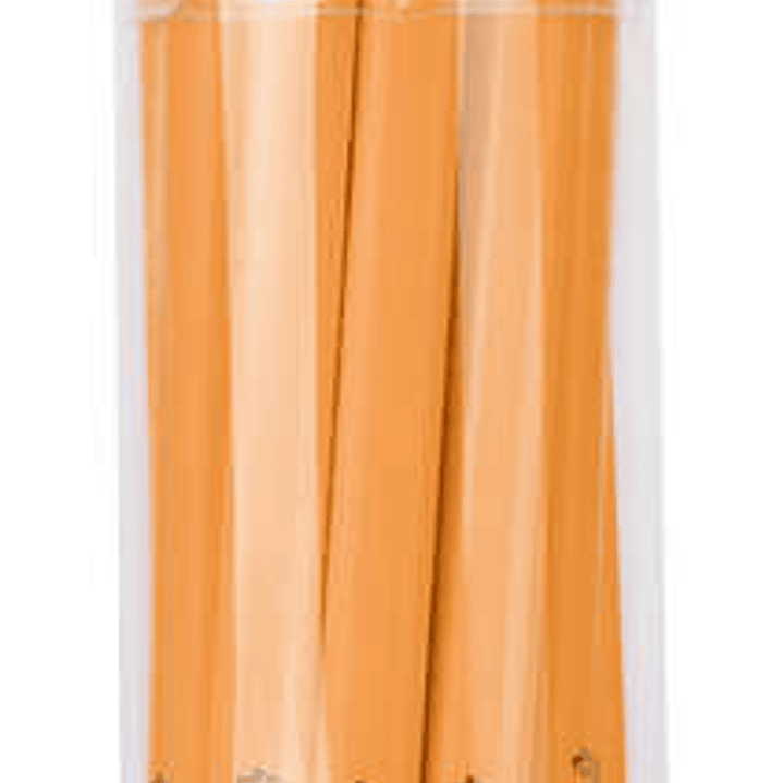 Apli Jumbo Fluor Lapiz Triangulares 5mm de Grosor - Mejor Sujecion y Mayor Cobertura - Color Naranja Fluor 1