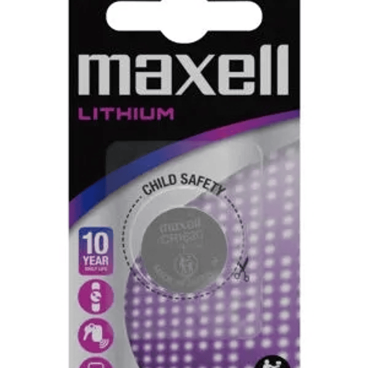 Maxell Lithium CR1620 Pack de 1 Pila 3V 1